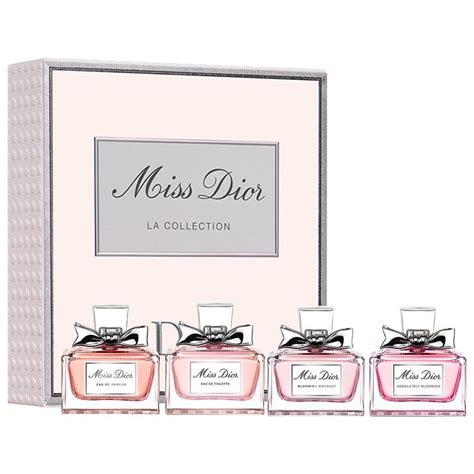 miss dior mini collection.